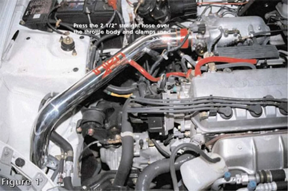 Injen 96-98 Civic Ex Hx EL(Canada) Polished Cold Air Intake RD1550P 2 of 2