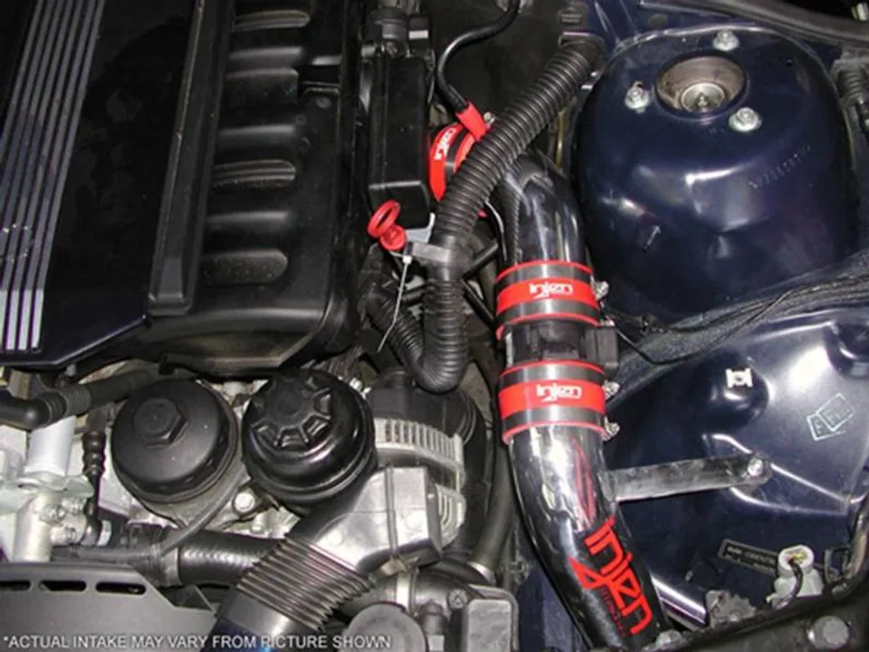 Injen 99-00 323 E46 2.5L | 99-00 328 E46 2.8L | 2001 325 2.5L Polished Cold Air Intake RD1110P 2 of 2