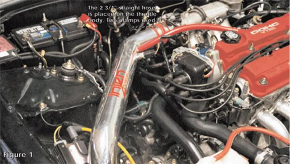 Injen 99-00 Civic Si Polished Cold Air Intake RD1560P 2 of 2