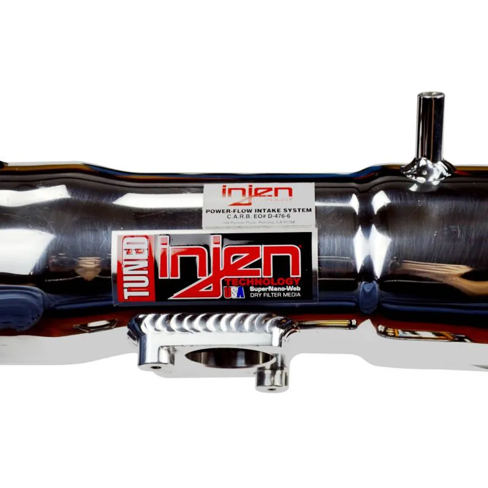 Injen 99-04 4Runner/ Tacoma 3.4L V6 only Polished Power-Flow Air Intake System PF2055P 3 of 5