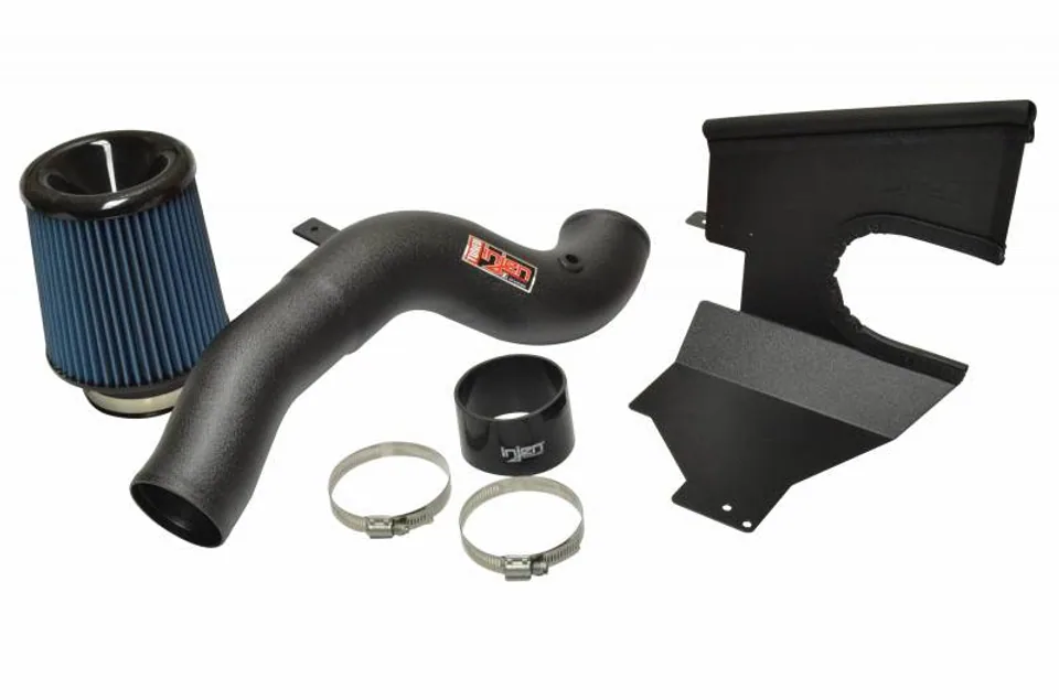 Injen16-18 Ford Focus RS Wrinkle Black Cold Air Intake SP9003WB 2 of 5
