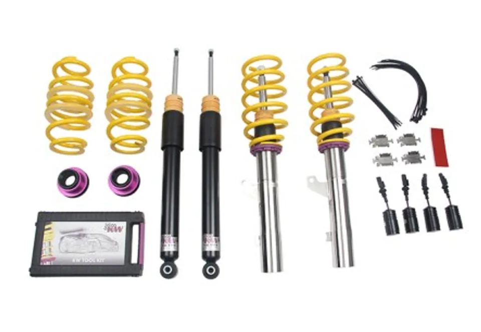 KW Coilover Kit V1 15+ Volkswagen Golf GTI / GTI R VII w/ DCC 1028000R 1 of 1