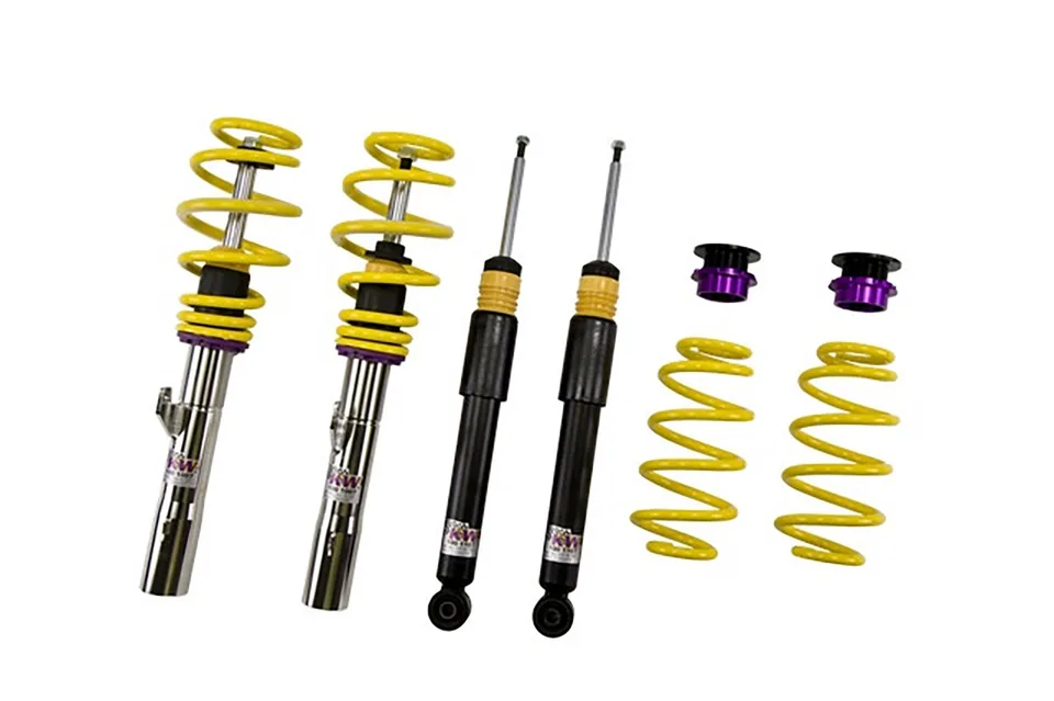 KW Coilover Kit V1 Audi A3 Quattro (8P) all engines w/o electronic dampening control 10280029 1 of 1