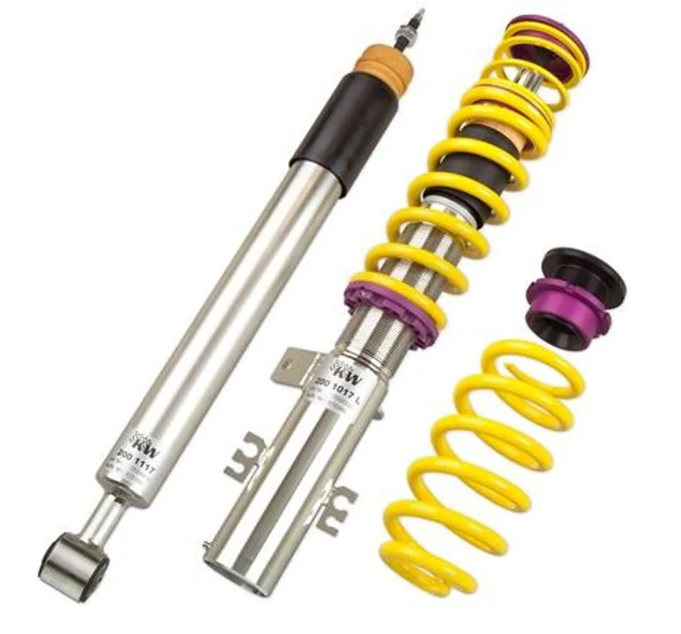KW Coilover Kit V2 Honda Civic (all excl. Hybrid) w/ 14mm (0.55) front strut lower mounting bolt 15250008 1 of 1