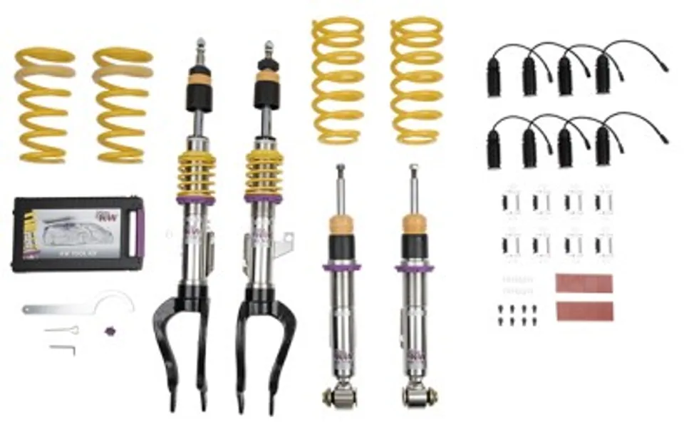 KW Coilover Kit V3 14-18 BMW 640i xDrive w/ Adaptive Drive 352200AS 1 of 1