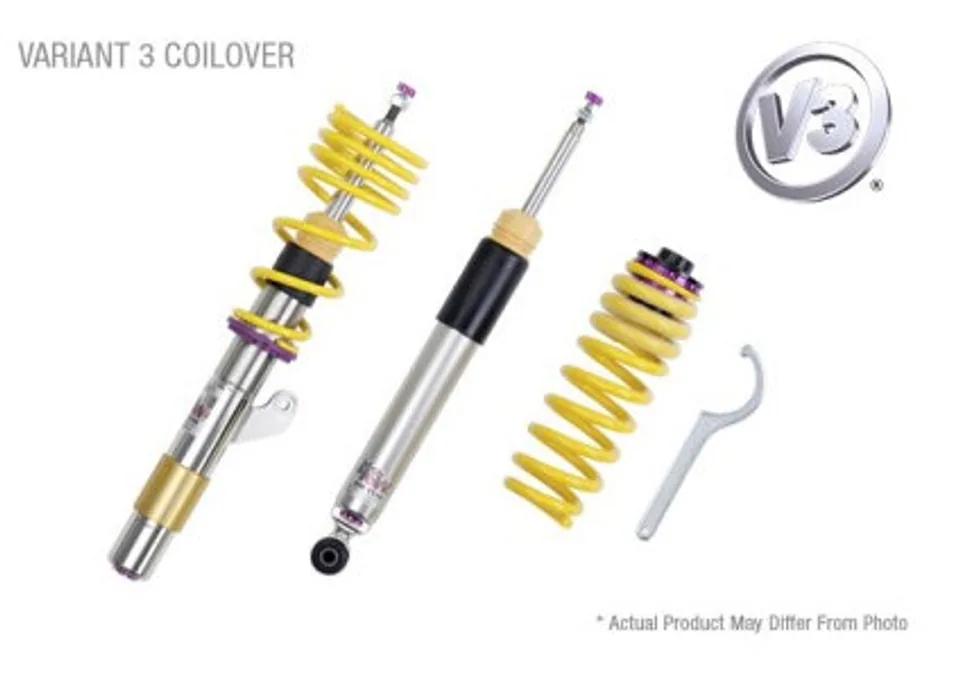 KW Coilover Kit V3 2015+ Mercedes C-Class (W205) Sedan 4Matic (AWD) w/ Electronic Dampers 35225087 1 of 1