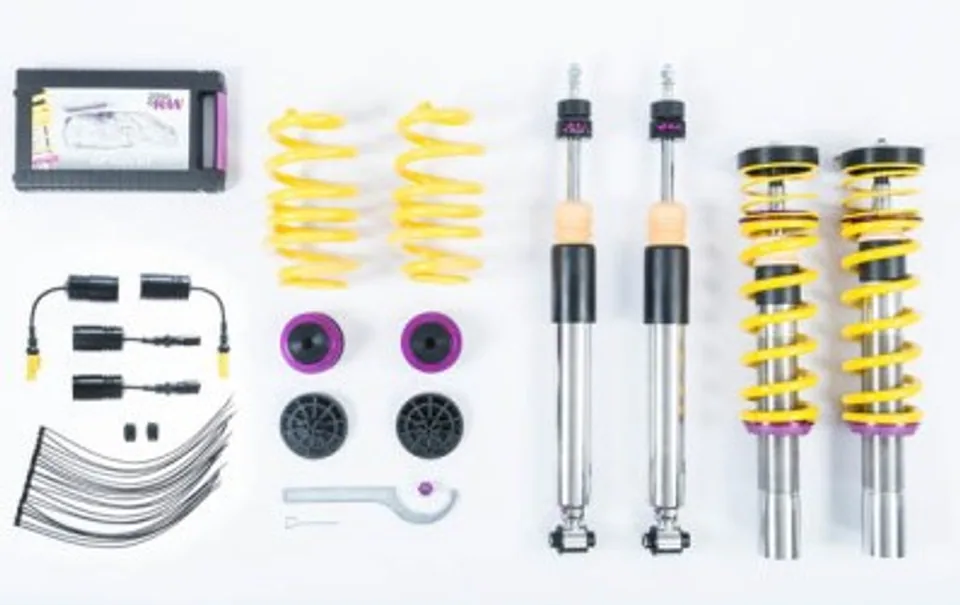 KW Coilover Kit V3 2018+ Audi S5 (B9) Coupe w/ Electronic Dampers 352100BR 1 of 1