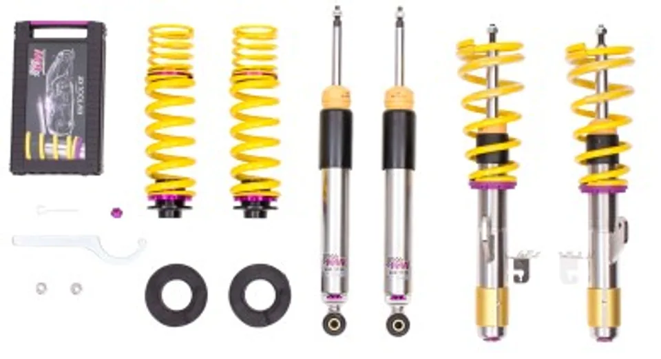 KW Coilover Kit V3 2018+ Audi S5 (B9) Coupe w/o Electronic Dampers (50mm) 352100BQ 1 of 1