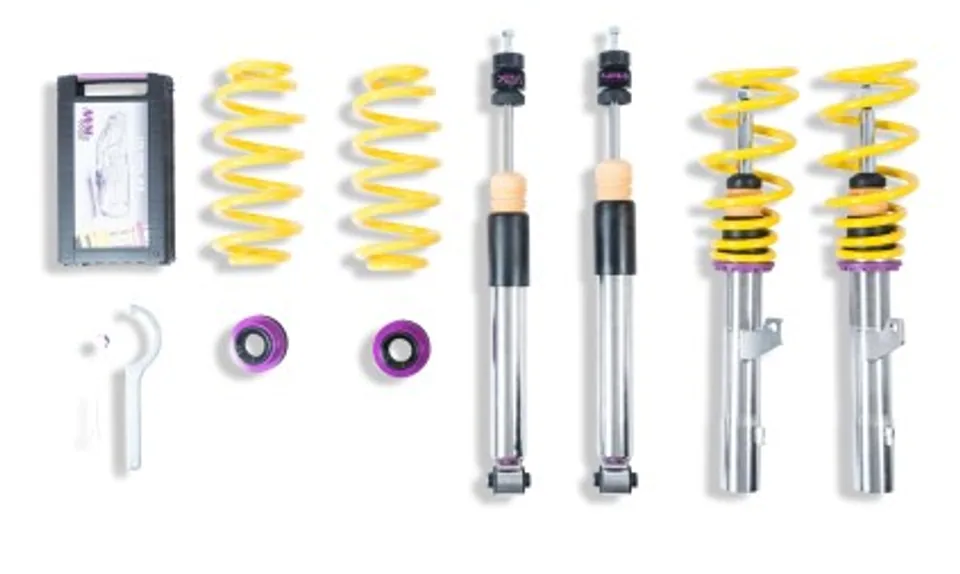 KW Coilover Kit V3 2018+ VW Tiguan (MQB) FWD/AWD w/o Electronic Dampers 352800BB 1 of 1