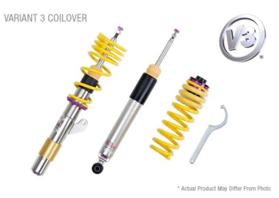 KW Coilover Kit V3 Chevrolet Corvette (C6) Z06+ZR1; w/ electronic shock control 35261023 1 of 1