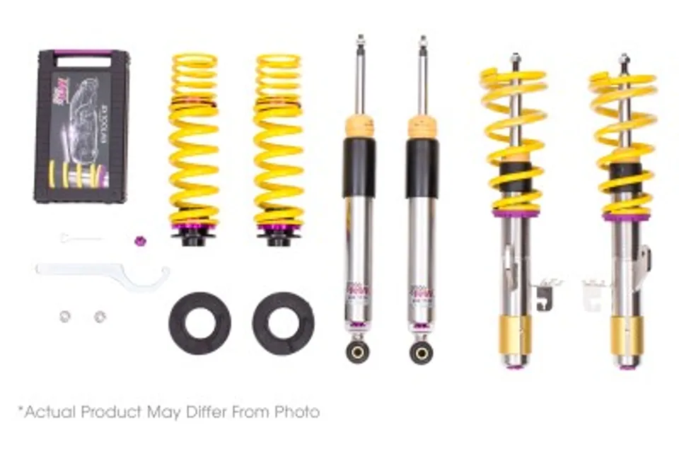 KW Coilover Kit V3 Honda Civic; Coupe Hatchback Sedanw/ rear lower fork mounts 35250003 1 of 1