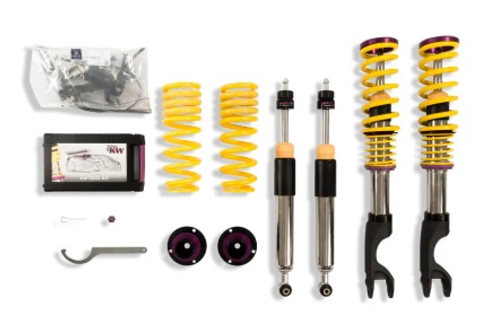 KW Coilover Kit V3 Mercedes C Class (W205) Coupe / Sedan 4MATIC (AWD) w/o EDC 35225086 1 of 1