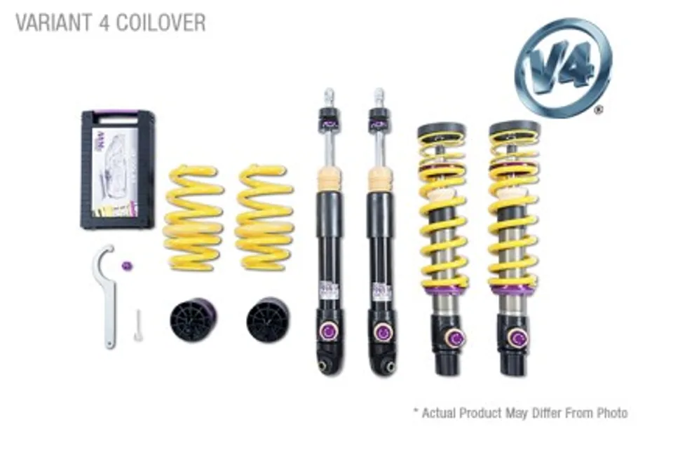 KW Coilover Kit V4 2017+ Mercedes C-Class (W205) AMG C63/C63 S Coupe w/ Electronic Dampening 3A725089 1 of 1