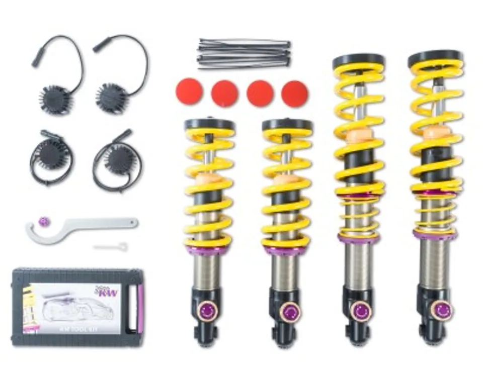 KW Coilover Kit V4 2018+ Mercedes AMG GT R Coupe (Including ESC Modules) w/ Adaptive Suspension 3A72500C 1 of 1