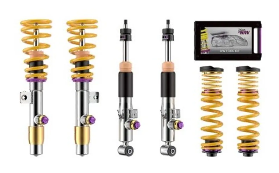 KW Coilover Kit V4 2021+ BMW M3 (G80) Sedan 2WD incl. M3 Competition 3A7200EB 1 of 1