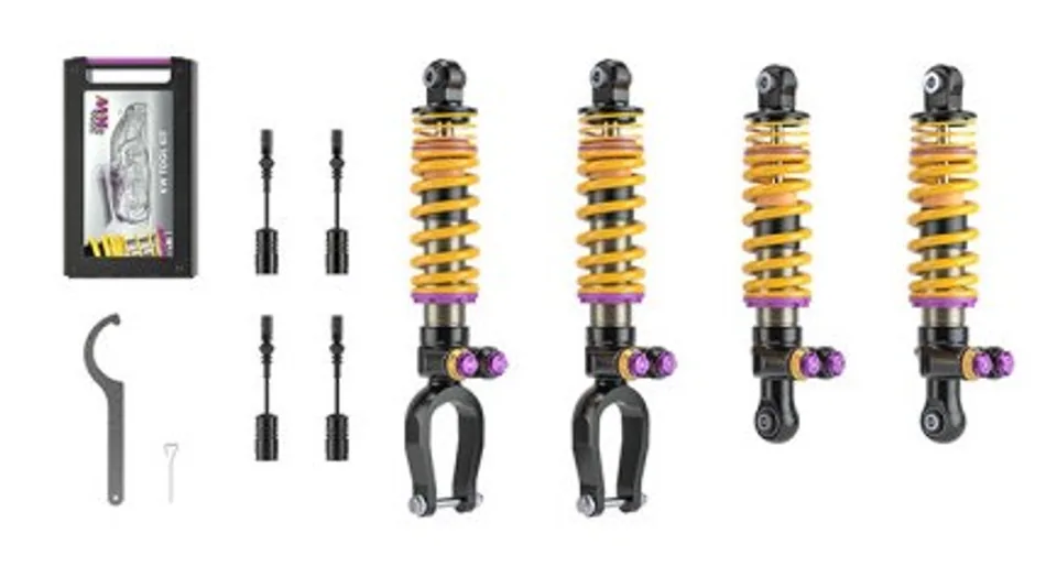 KW Coilover Kit V5 2014+ Lamborghini Huracan (Incl Spyder) w/ NoseLift / w/o Elec. Dampers 30911009 1 of 1