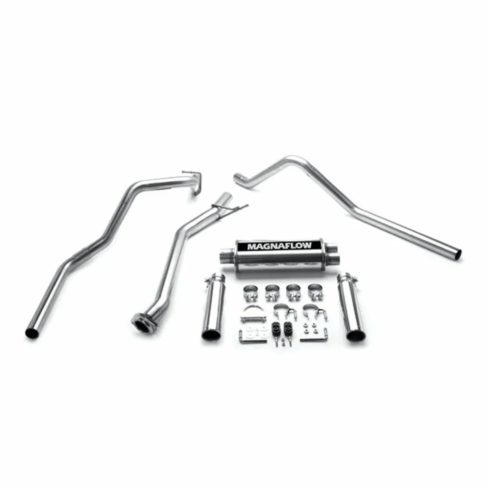 MagnaFlow 03-06 Chevrolet/GMC Silverado/Sierra 1500 Stainless Cat-Back Dual Performance Exhaust System 15792 1 of 1