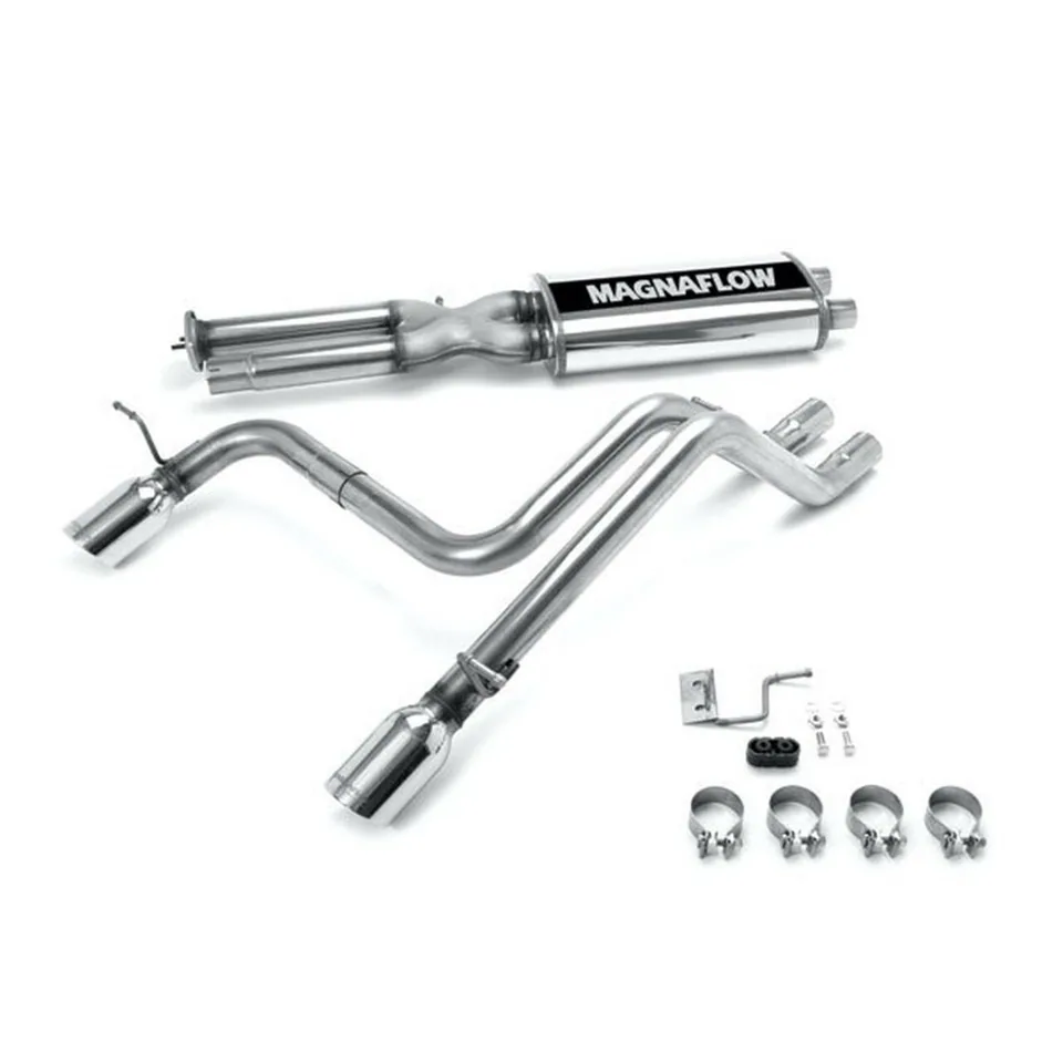 MagnaFlow 07-08 Hummer H2 Street Series Cat-Back Performance Exhaust System 16772 1 of 1