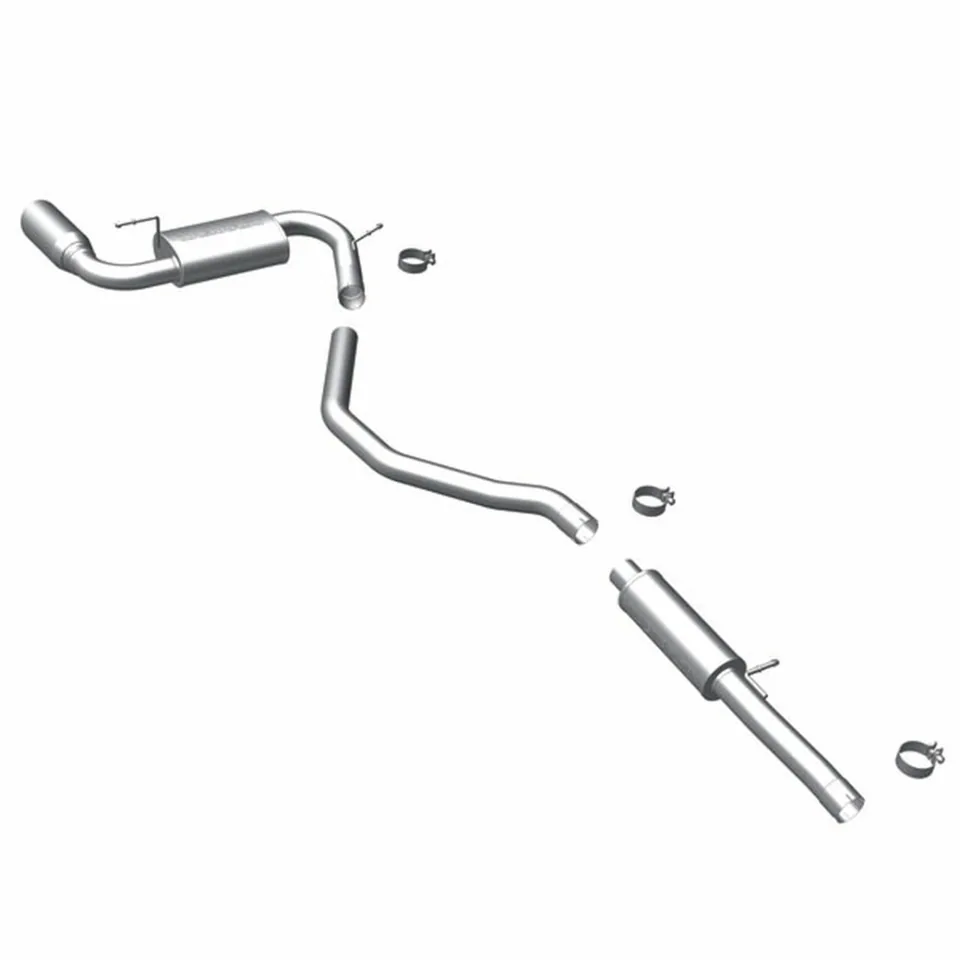 MagnaFlow 08-10 Dodge Caliber 2.4 T SRT-4 Single P/S Rear Exit Stainless Cat-Back Perf Exhaust 16758 1 of 1