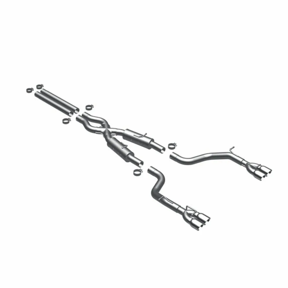 MagnaFlow 08-14 Dodge Challenger SRT-8 ( Quad Round Tips) Competition Series Cat-Back Performance Exhaust System 16885 1 of 1