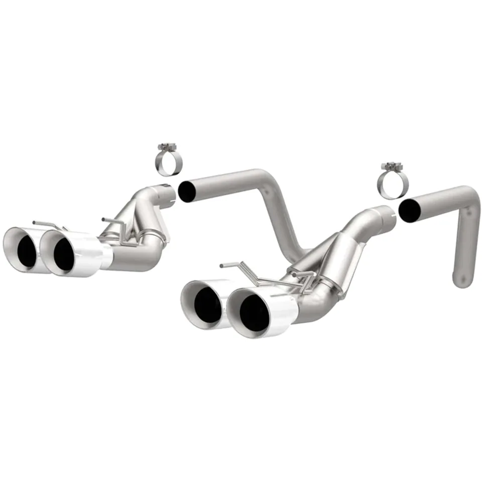 Magnaflow 09-13 Chev Corvette V8 6.2L Comp Series Quad Center Rear Exit SS Cat-Back Perf Exhaust 15283 1 of 3