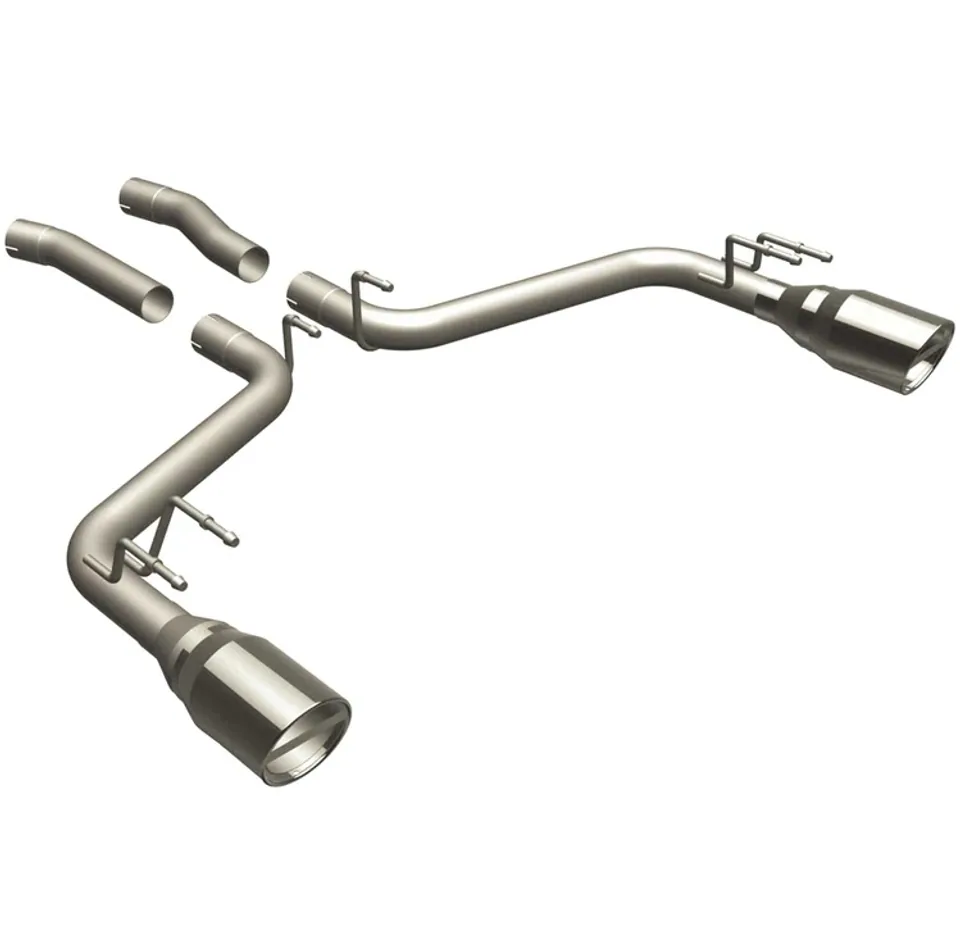 MagnaFlow 10-11 Camaro 6.2L V8 2.5 inch Competition Series Axle Back Stainless Cat Back Exhaust 15093 1 of 1