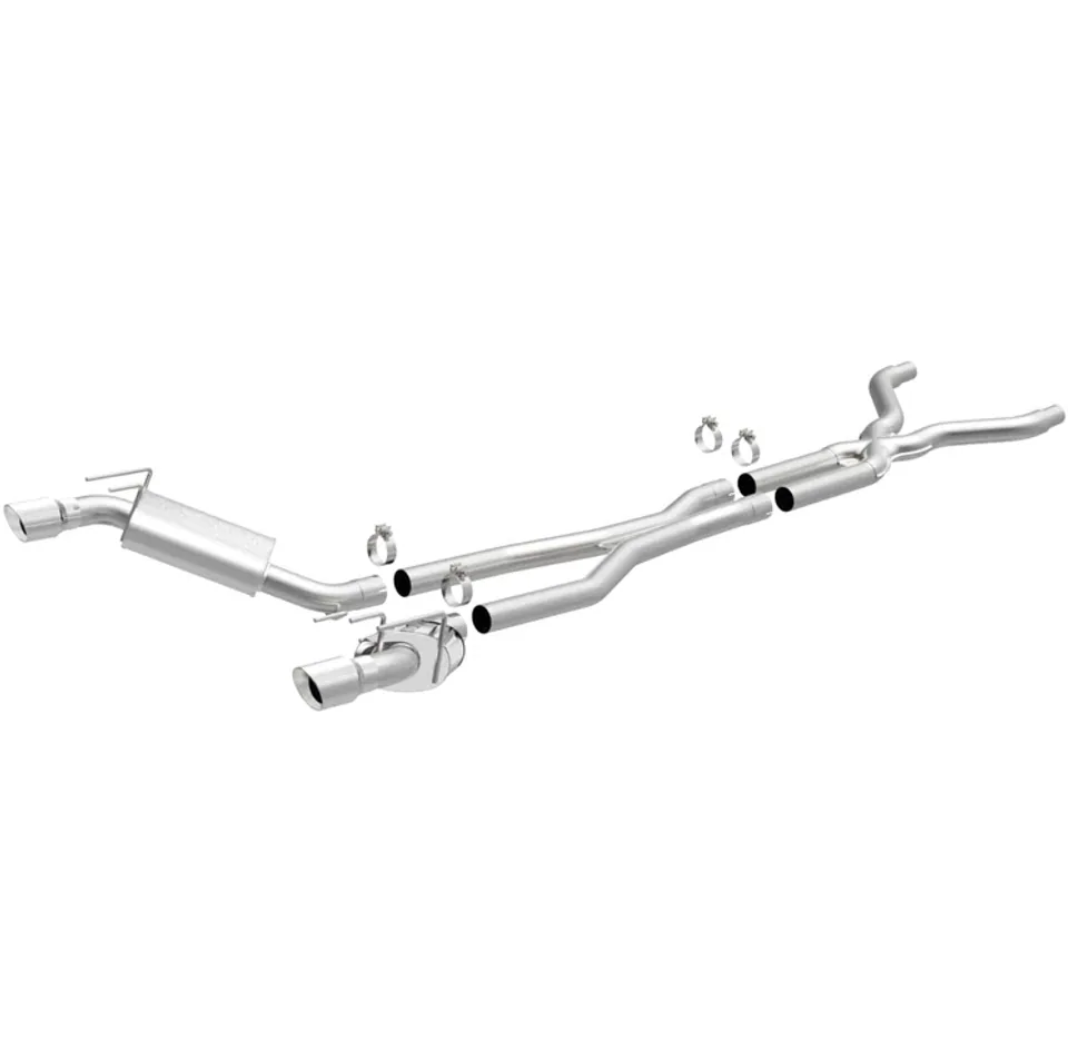 MagnaFlow 10-11 Camaro 6.2L V8 3 inch Competition Series Stainless Catback Performanc Exhaust 16483 1 of 5