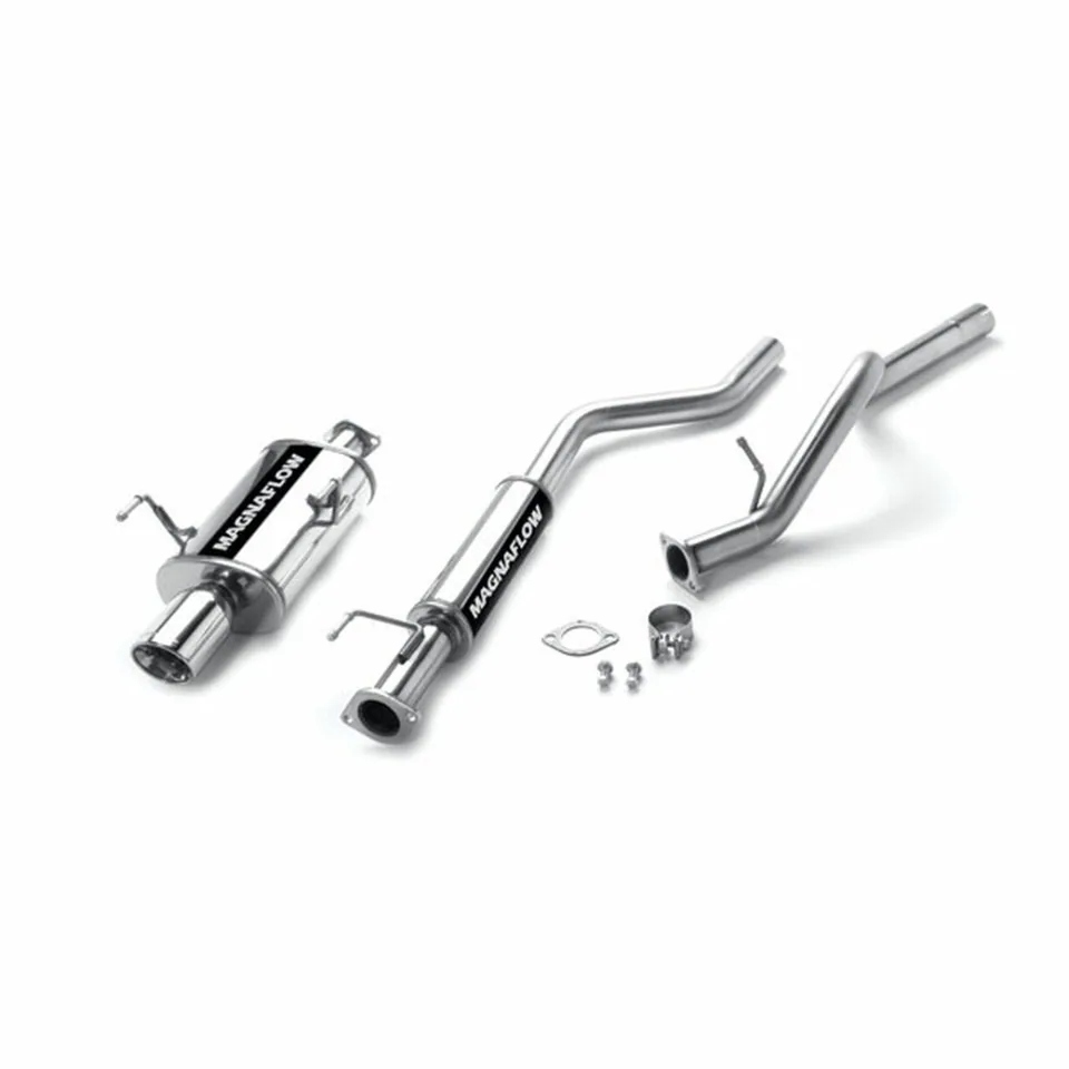MagnaFlow 11-12 Ford Mustang V6 3.7L Dual Split Rear Exit Axle-Back Stainless Cat Back Perf Exhaust 15076 1 of 1
