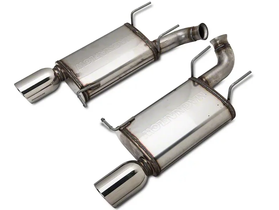 MagnaFlow 11-14 Ford Mustang Street Series Axle-Back Performance Exhaust System 15595 1 of 1