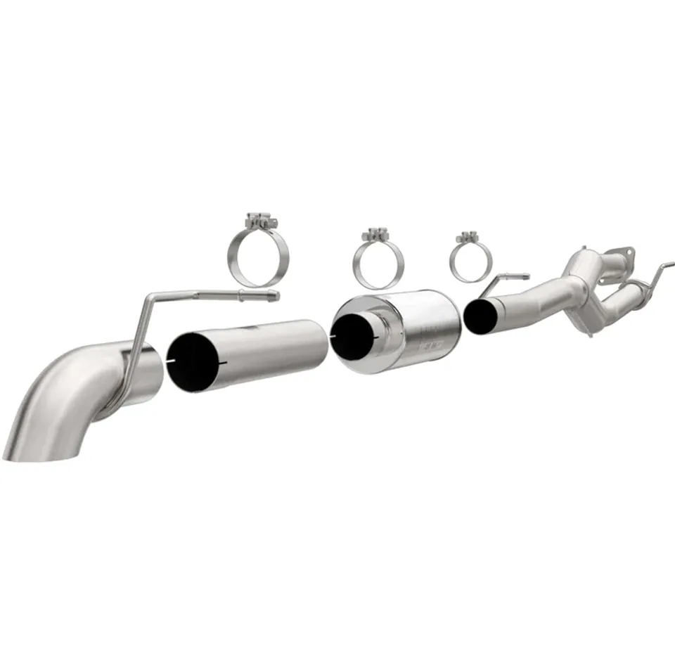 MagnaFlow 11-16 Ford F-250 6.2L 3.5in Single P/S Off Road Pro Series Performance C/B Exhaust 17200 1 of 4