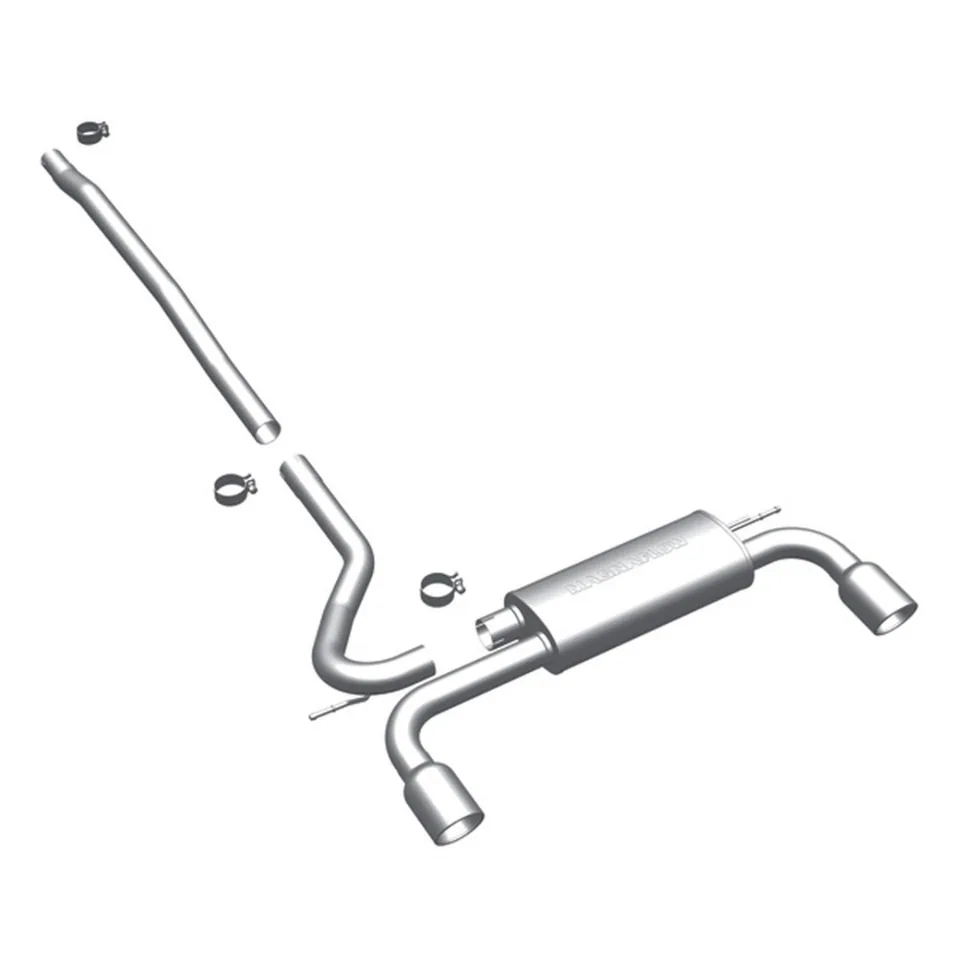 MagnaFlow 11-16 Mini Countryman Dual Split Rear Exit Stainless Cat-Back Performance Exhaust 15490 1 of 1