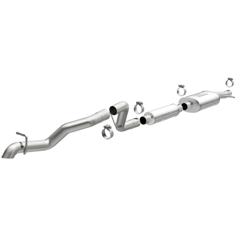 MagnaFlow 12-18 Jeep Wrangler 2.5in Overland Series Cat-Back Exhaust 19539 1 of 5
