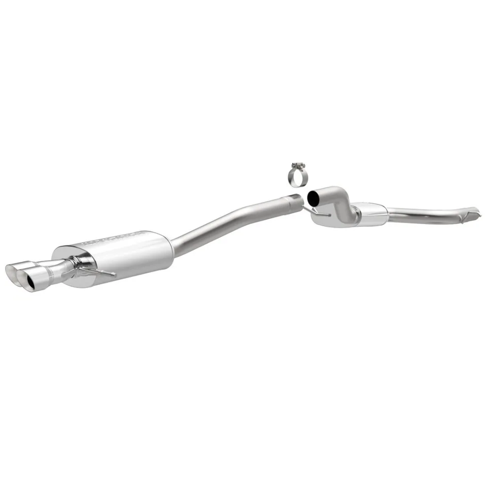MagnaFlow 12-18 VW Jetta 2.0L Turbocharged Dual Straight D/S Rear Exit Stainless Cat Back Perf Exhaust 15158 1 of 1