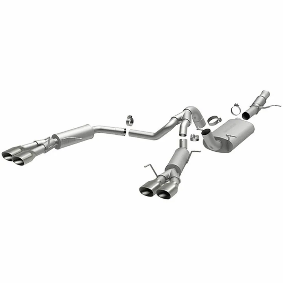 MagnaFlow 13-14 Cadillac Escalade V8 6.2L Dual Split Rear Exit Stainless Cat Back Perf Exhaust 15179 1 of 1