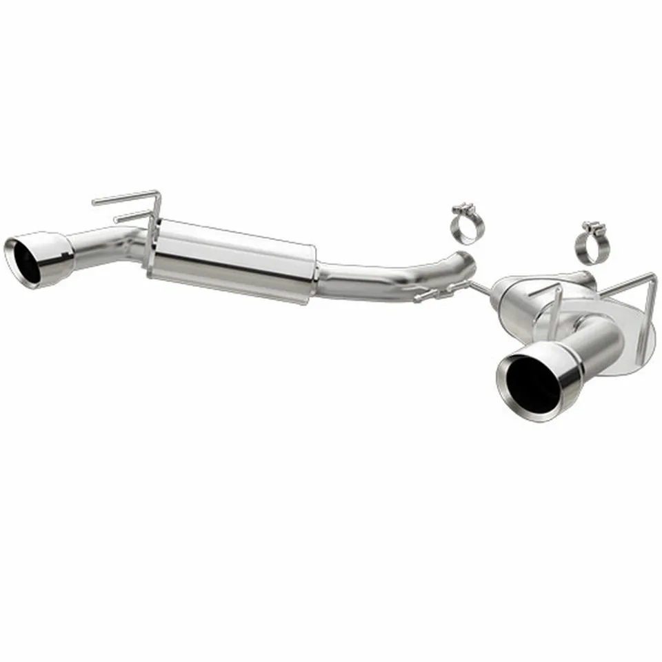 MagnaFlow 14-15 Chevy Camaro Street Series Axle Back 6.2L V8 SS Polished Dual Split Rear Exit 19185 1 of 1