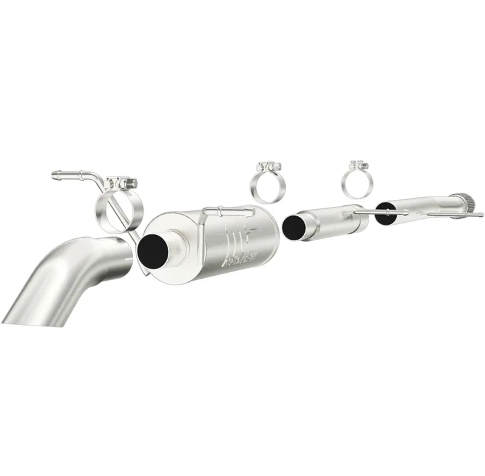 MagnaFlow 14-18 Chev Silverado V8 5.3L CC/EC Cab Turn Down in Front of Rr Tire SS Catback Perf Exhaust 17146 1 of 4