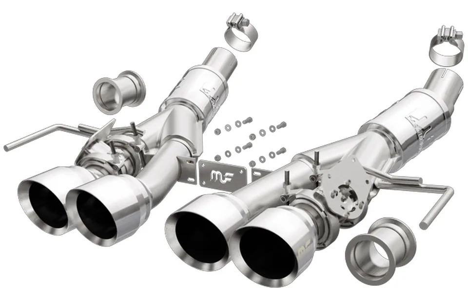 MagnaFlow 14-19 Chevrolet C7 Corvette Competition Series Axle-Back Performance Exhaust System 19379 1 of 1