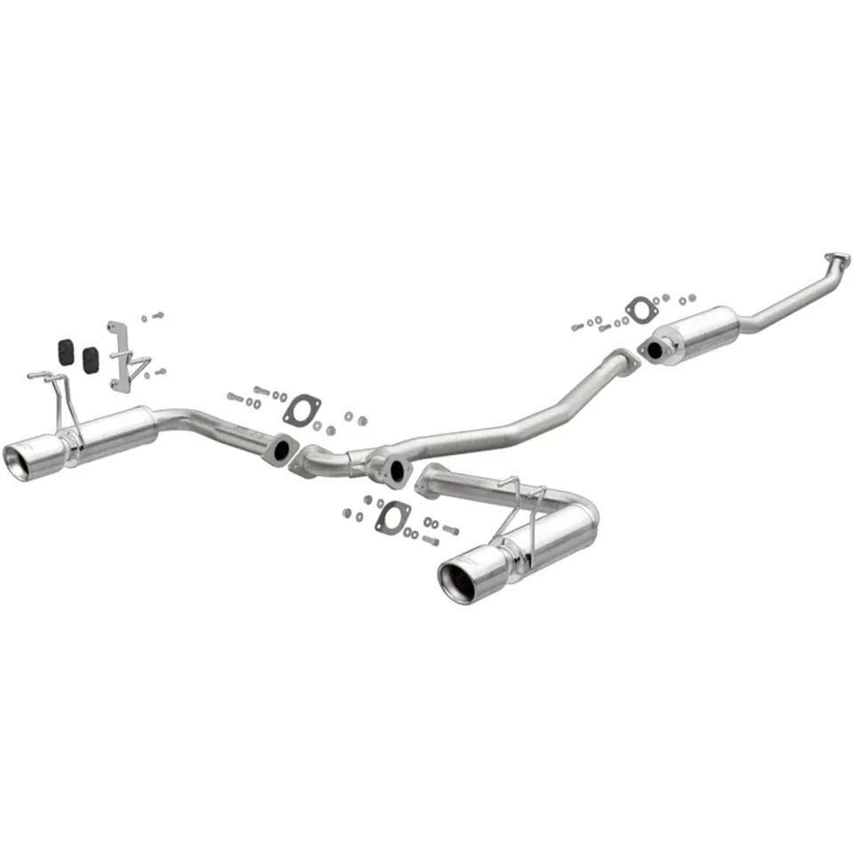 MagnaFlow 16-18 Honda Civic L4 2.0L Street Series Cat-Back Exhaust w/ Polished Tips 19313 1 of 4