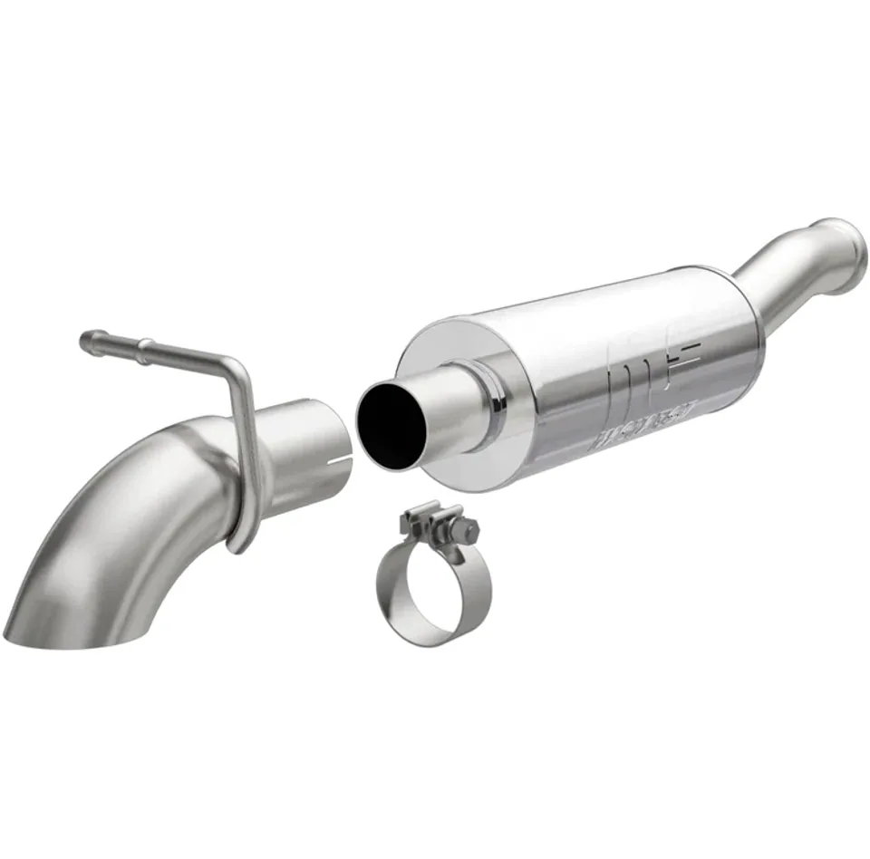 MagnaFlow 18-19 Jeep Wrangler 3.6L 2.5in Turndown Exit Stainless Steel Cat-Back Exhaust 19431 1 of 4