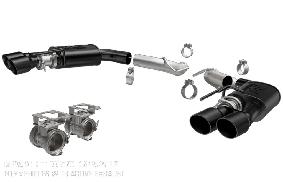 MagnaFlow 18-21 Ford Mustang GT Competition Series Axle-Back Performance Exhaust System 19419 1 of 1