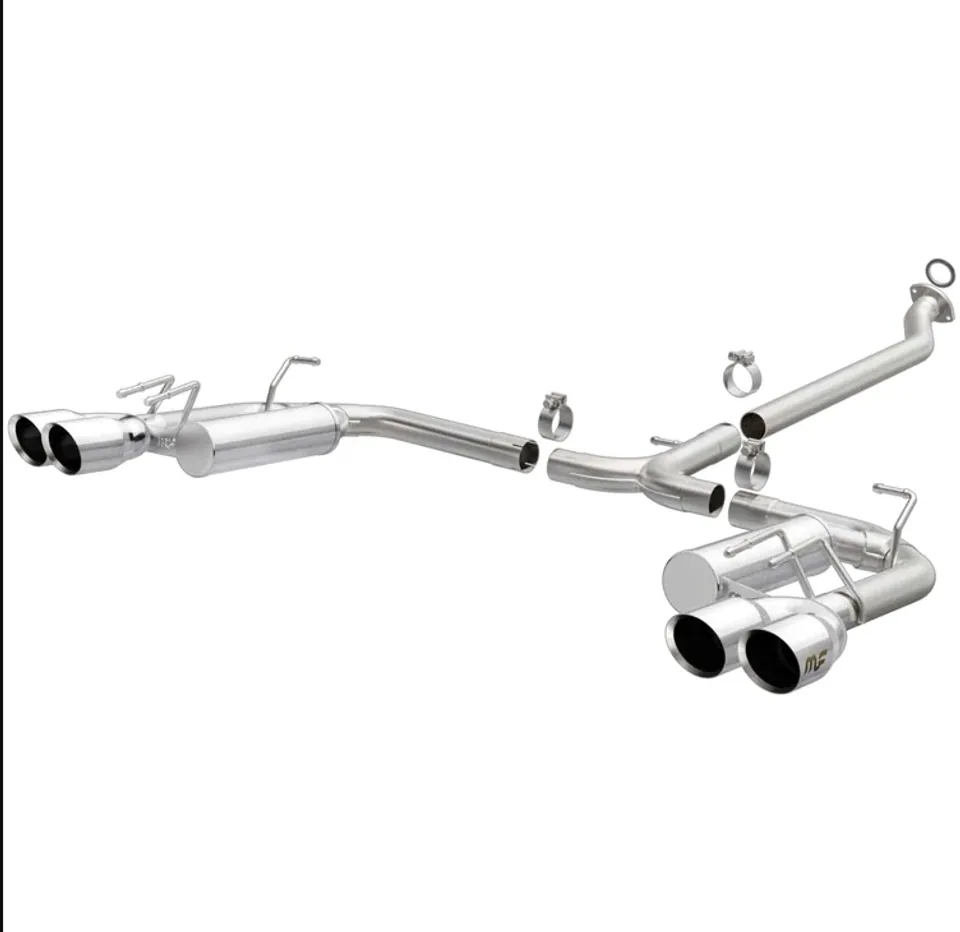 MagnaFlow 18-22 Toyota Camry XSE 2.5L Street Series Cat-Back Exhaust w/4in Polished Quad Tips 19494 1 of 4