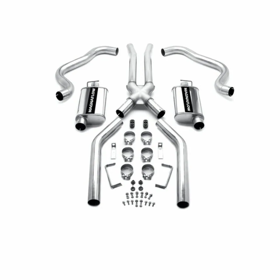 MagnaFlow 1967-1973 Chevrolet Camaro, Pontiac Firebird, Chevrolet Nova, Big Block Street Series Crossmember-Back Performance Exhaust System 15899 1 of 1