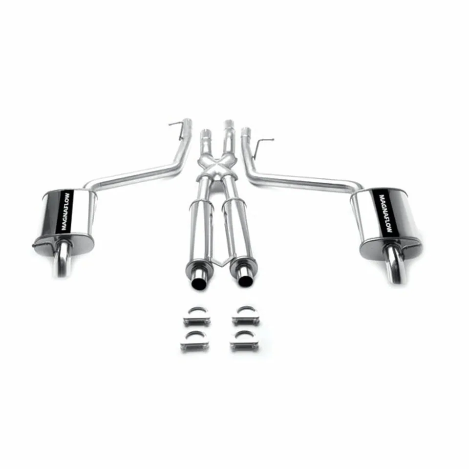 MagnaFlow 2000-2002 Lincoln LS Street Series Cat-Back Performance Exhaust System 15710 1 of 1