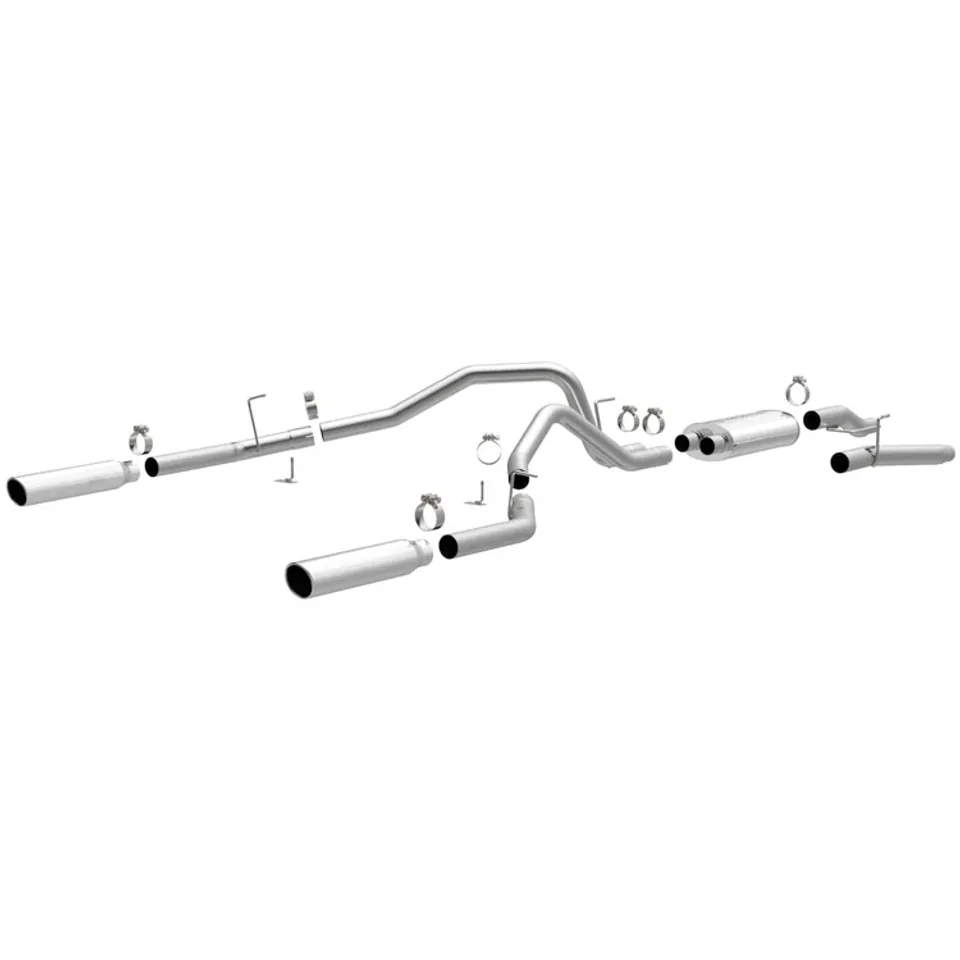 MagnaFlow 2004-2010 Ford F150 Dual Rear Exit Performance Exhaust System 16520 1 of 1