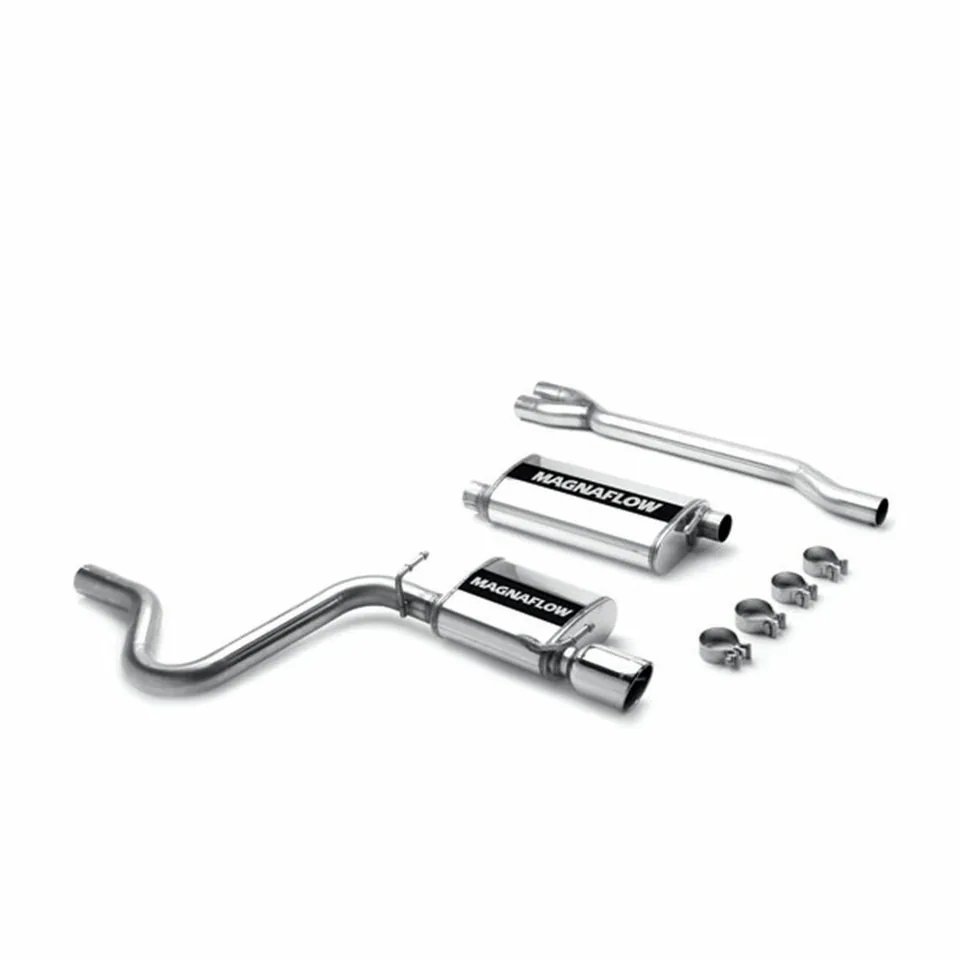 MagnaFlow 2005-2010 Dodge Street Series Single Exit Cat-Back Performance Exhaust System16635 1 of 1