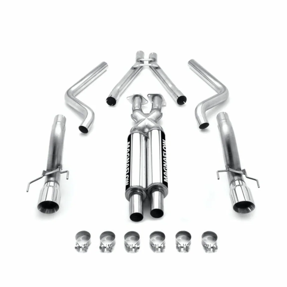 MagnaFlow 2005-2012 Chevrolet Corvette Street Series Cat-Back Performance Exhaust System 15884 1 of 1