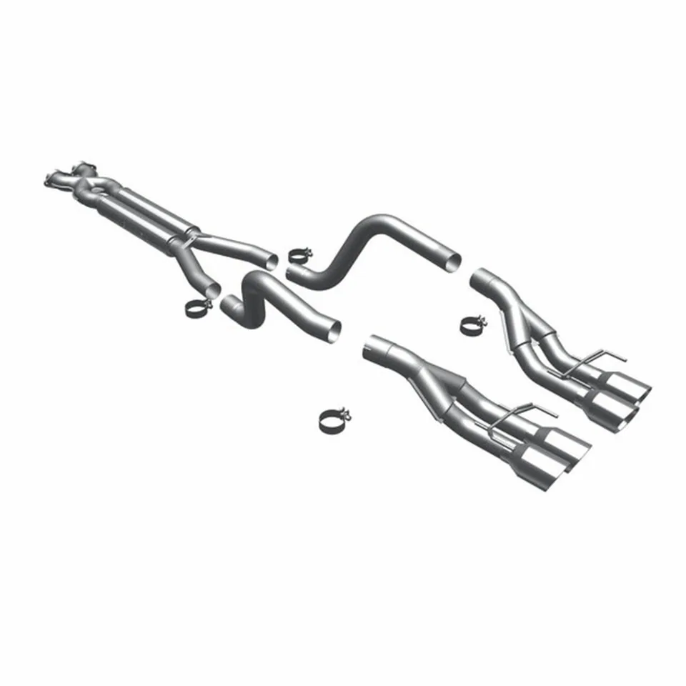 MagnaFlow 2006-2012 Chevrolet Corvette Z06, ZR1 Competition Series Quad Tip Cat-Back Performance Exhaust System 16839 1 of 1