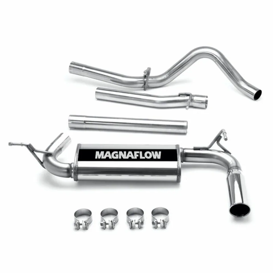 MagnaFlow 2007-2011 Jeep Wrangler Street Series Cat-Back Performance Exhaust System 16751 1 of 1