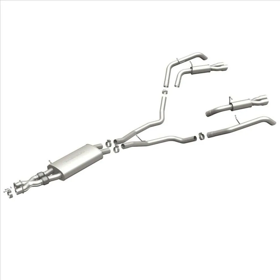 MagnaFlow 2010-2012 Land Rover LR4 V8 5.0L Dual Split Rear Exit Stainless CatBack Perf Exhaust 15577 1 of 1