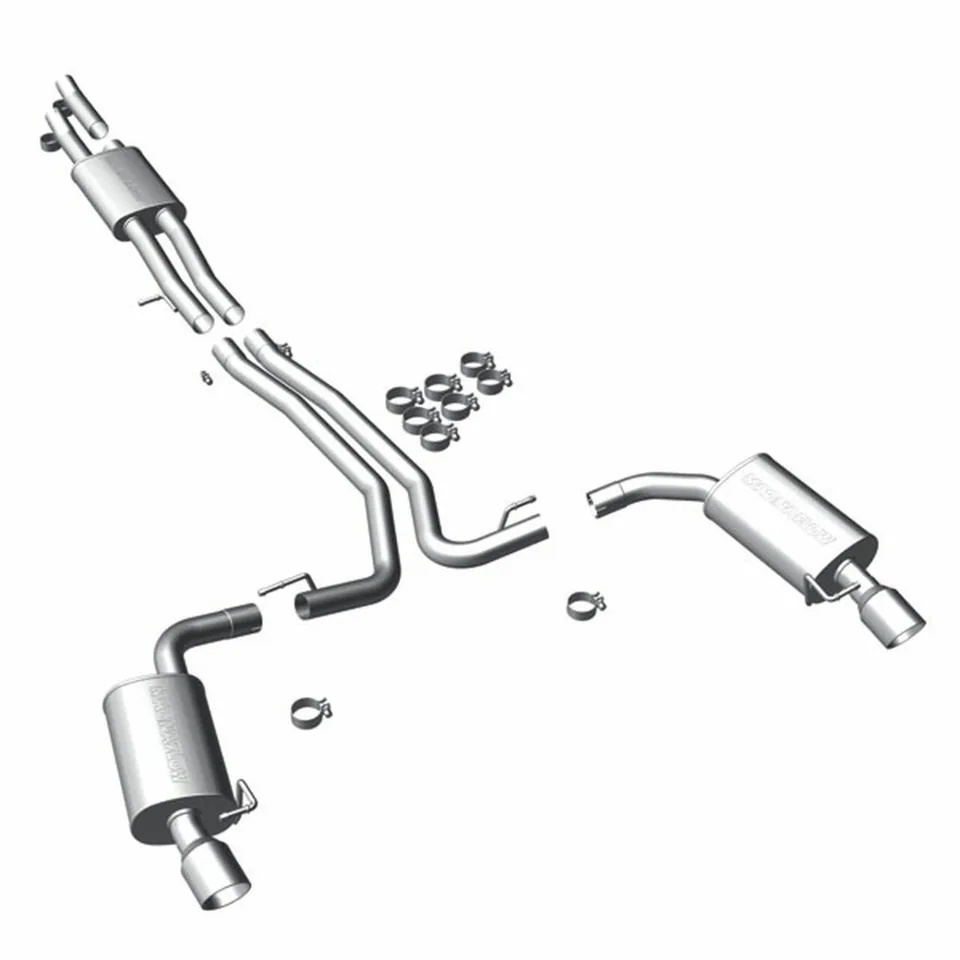 MagnaFlow 2010-2018 Ford Flex Street Series Cat-Back Performance Exhaust System 16395 1 of 1